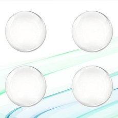 강력 점착식 충격흡수 문 보호 패드 4개 세트, 상세페이지 참조