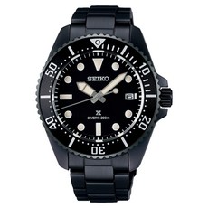 [SEIKO 手錶] PRO-SPECS 潛水錶 潛水 太陽能 SBDJ065 男士 黑色