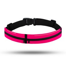 러닝 힙색 헬스 여행 라이딩 멀티 남 야광 투명 슬림 미니 미니 벨트 여성, Y031 로즈 레드