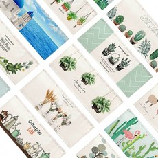 다용도 주방 문 창문 선반 찍찍이 패브릭포스터