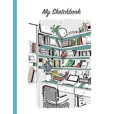 스케치북: 큰 빈 스케치북 드로잉용 종이 이젤이 있는 그림 세트 이젤용 드로잉 패드, 기본