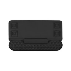 키보드+손목받침대 일체형 고급형으로 250X430MM, 1개, 블랙