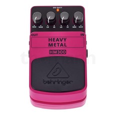 베링거 Behringer 헤비 메탈 Hm300 디스토션 이펙트 페달