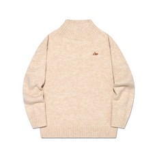 LEE KIDS 터틀넥 레귤러핏 풀오버 베이지 LK2404KT72BE