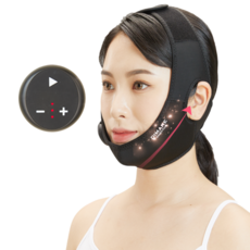 디마레 이중턱 관리 오마이턱 EMS 밴드 이중턱소멸기 [홈쇼핑 EMS 밴드], Free Size [풀세트]