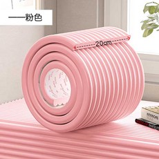 충격방지 벽가드 체육관 기둥 안전가드 벽매트 모서리 쿠션 스폰지, 9. 2m 핑크/20cm, 2미터, 1개