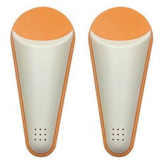 XDHLDULYK 자석 가위 홀더 2개 흡착 및 배수 구멍 디자인 ABS 플라스틱 탈착식 냉장고 자석 가위 보관 상자 주방 정리용 가위 보관 케이스 오렌지 143511, 주황색