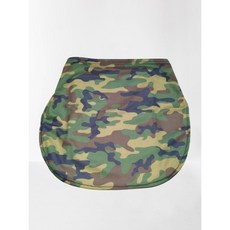 防曬遮頸頭套 迷彩綠色 棒球帽專用 戶外遮陽護頸布, 1個, 遮脖頭套布-迷彩綠色(不含帽子)