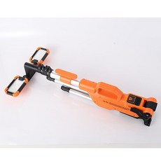 爱途趣 8000LM 便攜式可伸縮三角支架工作燈, 1個, KS-5085橙色