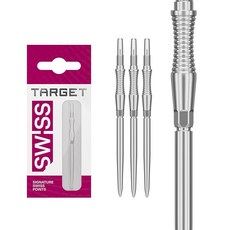 Target Darts 타겟다트 스위스 포인트 스톰 42MM 실버 3개입