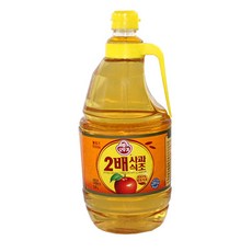 J0156/오뚜기 2배 사과식초1.8L, 1, 1.8L
