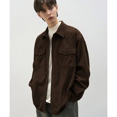 DRAW FIT 오버사이즈 코듀로이 알렉스 셔츠 [BROWN] 211932