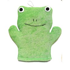 Animal Wash Mitten 애니멀 워시 미튼 바디스펀지 개구리