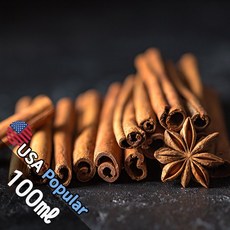 E003 자연향시나몬스틱 100ml (Cinnamon Stick) 프래그런스오일 캔들 디퓨저 향수, 1개