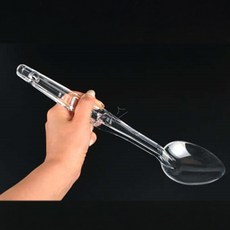 대형 투명 서빙스푼 대왕 뷔페 반찬 배식숟가락