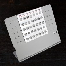 탁상용 캘린더 알루미늄 만년달력