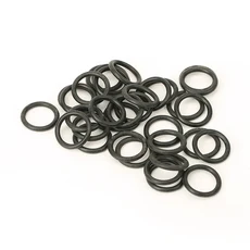 30PCS 고무 O 링 2204 2206 2305 RC 3D F3P 비행기 부품 용 브러시리스 모터 프로펠러 보호기 고정 링, 01 balck 30pcs