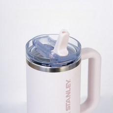 스탠리호환 교체용 뚜껑 20온스 591ml 30온스 887ml 40온스 1.18L 텀블러, 1개, 20온스 스노우 마운틴 로즈 뚜껑