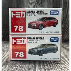 《GTS》TOMICA 多美小汽車 NO78 速霸陸 SUBARU LEVORG 初回 合購, 1個