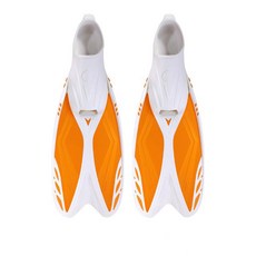 아레나 오리발 양발착용 롱핀 A5AC1AF01, ORANGE