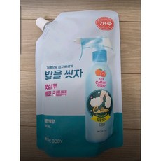 온더바디 발을씻자 풋샴푸 자몽민트향 리필용, 1개입, 16개, 500ml