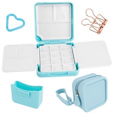 Framendino 여행용 포켓 수채화 세트 웰스 팔레트 24개 접이식 팔레트 3개 세탁 버킷 실리콘 백 아티스트 야외 스케치용, Framendino, 여행용 포켓 수채화 세트, 웰스