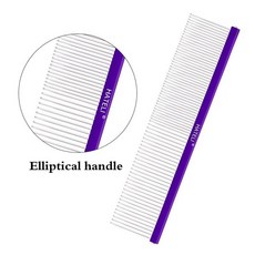 강아지용 알루미늄 그루머 빗 반려동물 헤어 브러시 고양이 개 그루밍 케어 16 cm 19 22cm, 1개