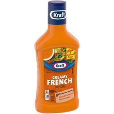 크래프트 크리미 프렌치 샐러드 드레싱 Kraft Creamy French Dressing, 473ml, 1개