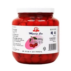 명진 레드체리 1988g /꼭지있음, 1개, 1.988kg