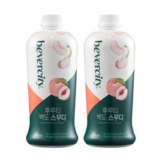 베버시티 후루티 백도 스무디 1.8kg 2개세트, 2개