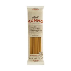 룸모 이탈리아 파스타 부카티니 No.6 항상 알 덴테 (1 Rummo Bucatini Pasta N.6 - Bucatini Pasta Noodles Dry Pasta Duru, 1개