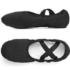 SMSB 성인 발레슈즈 토슈즈, 245, 블랙