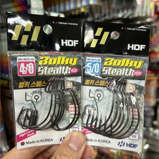 해동 벌키 스텔스 배스 광어 다운샷 와이드갭 바늘