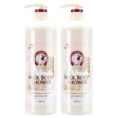 꽃을든남자 우유 바디샤워, 1L, 2개