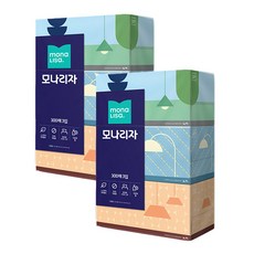 케이에이치커머스 모나리자 300매, 3개입, 2개