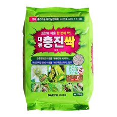 총진싹 입제 1.5kg 토양 살충제 뿌리파리 화분 벌레 퇴치 총채벌레 진딧물 약 대유 제거 퇴치 비료 해충 화초 제거 응애, 1개