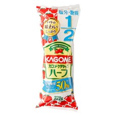 KAGOME 可果美 番茄醬 減糖減鹽50%, 1包, 275g