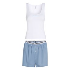 칼 라거펠트 로고 디테일 파자마