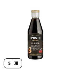 폰티 발사믹 글레이즈, 500ml, 5개