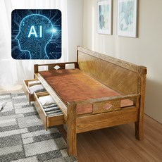 AI가 알아서 꺼주는 인체감지 3중(황토 옥 숯) 온돌쇼파 GC617