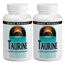 SOURCE NATURALS 牛磺酸膠囊 1000mg, 120顆, 2罐