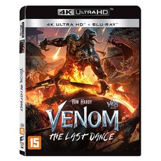 [블루레이] 베놈 : 라스트 댄스 - 일반판 (2disc: 4K UHD + 2D) [Venom : The Last Dance]