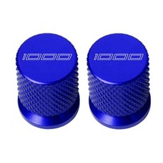 카와사키 오토바이 타이어 밸브 캡 휠 커버 알루미늄, 1개, 3. Blue, 기본