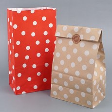 컬러 도트 봉투 문구, 녹색