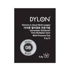 다내 다이론 멀티염료 12_Rose of Paris, 8 - Ebony Black 8 - Ebony Black