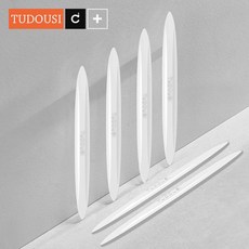 문콕 방지 가드 1+1 차량용 도어가드 찍힘 몰딩 순정, 퓨어화이트 6줄 [4 도어 + 백미러], 1개