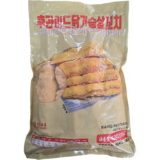 후라이드 닭가슴살 꼬치 휴게소 업소용 화영식품 냉동, 2개, 1.3kg