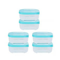 타파웨어 냉장고정리용기 140ml 0.14L 냉동실보관용기 2/4/6/8 종 세트, 1세트, 6개