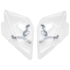 오토바이 호환 윈드쉴드 사이드 스포일러 방향지시등 윈드 디플렉터 BMW R1250GS 어드벤처 R1200GS LC 1200 GS 1250 2013-2024, Transparent