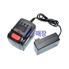 무선 세차기 휴대용 고압 세척기 리튬 배터리 충전기, 24V 리튬 배터리 세차기 전용+직충전, 기본 모델명/품번